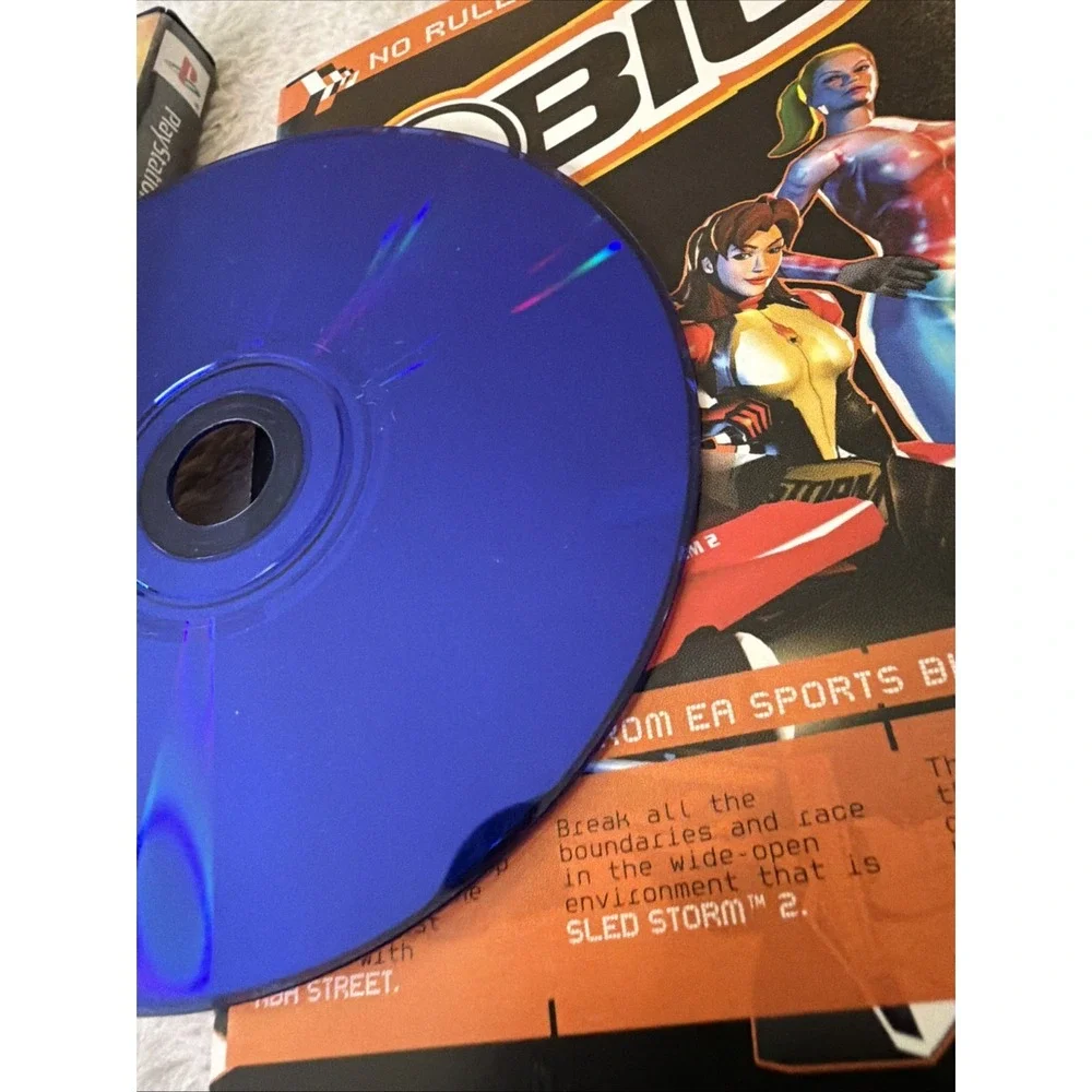 Rumble Racing Sony PlayStation 2 PS2 Complete Manual CIB Rare EA Games